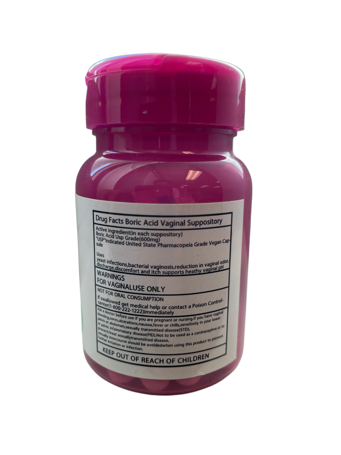 Boric Acid Suppositories